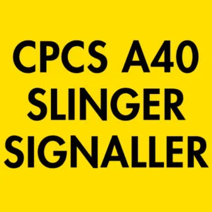 CPCS A40A Slinger/Signaller All Types All Duties Theory Test Questions and Answers