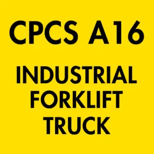 CPCS A16 Industrial Forklift Truck Theory Test Questions and Answers