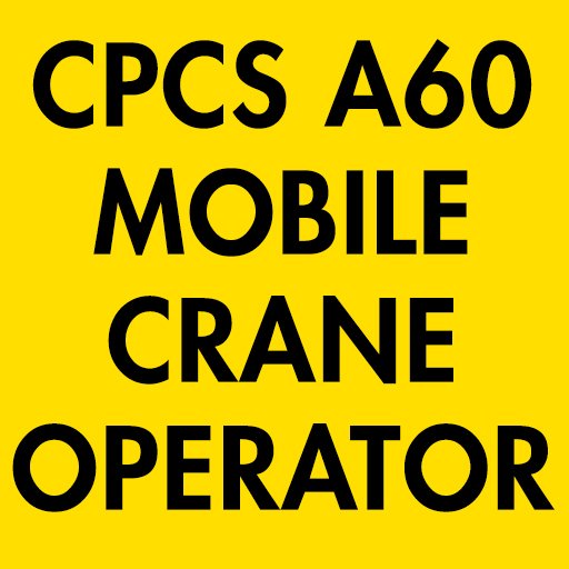 CPCS A60 Mobile Crane Theory Test Questions and Answers